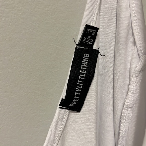 PLT mini slip dress white - Picture 2 of 3